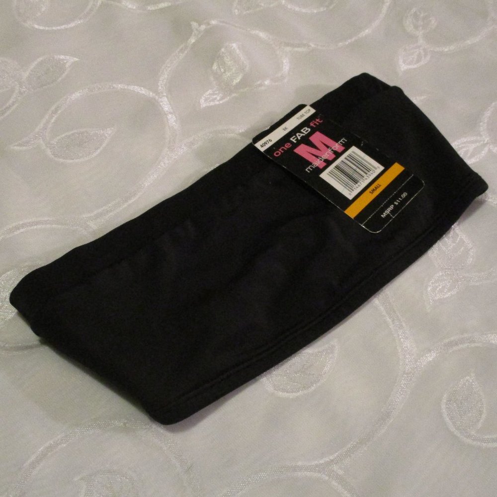 MAIDENFORM BLACK TUBE TOP – STRAPLESS BRA – NWT - Picture 2 of 9